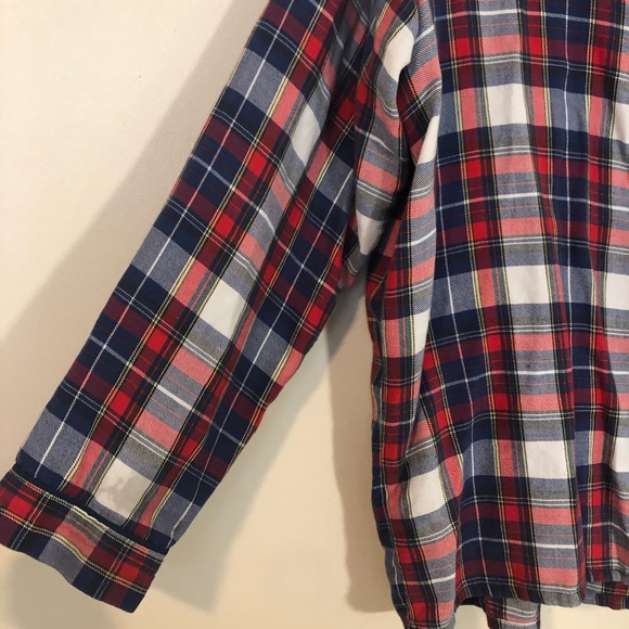 Checkered Button Up Top - Picture 5 of 7